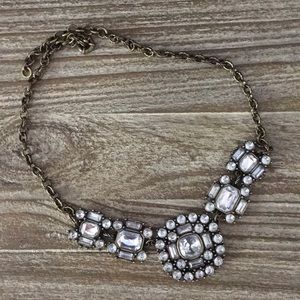 J Crew Faux Crystal Necklace